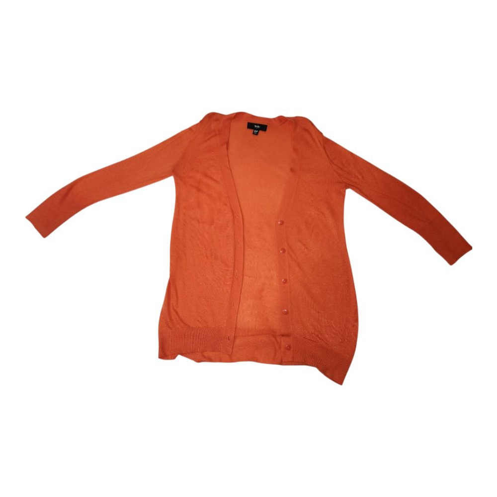 Women's Mossimo Orange Cardigan Size S - Picture 2 of 7